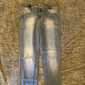 New York & Co Denim Leggings 
Size 12